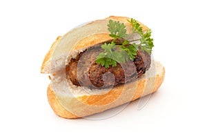 Frikadeller - Bulette, BrÃ¶tchen und Petersilie