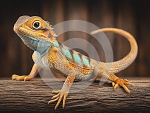 frilled lizard in Australia
