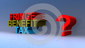 Fringe benefit tax on blue