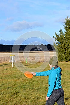 Frisbee golf