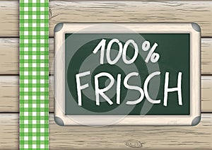 Frisch Blackboard Wood photo