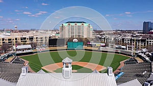 Frisco, Texas, Riders Field, Aerial Flying, Downtown