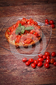 Frisella And Cherry Tomatoes