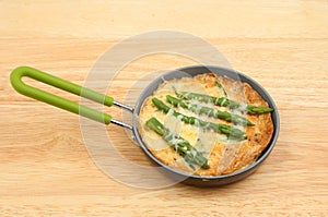 Frittata in a pan