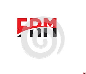 FRM Letter Initial Logo Design Vector Illustration photo