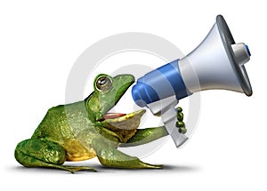 Frog Announcer