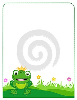 Frog border frame