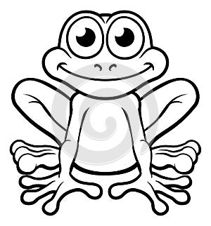 Frog Cartoon Character