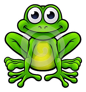 Frog Cartoon Character