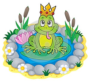 Frog with crown theme image 3