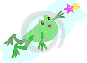 Frog Jumps for a Star