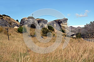 Frog Rock Tourist Attraction, Waikari, New Zealand