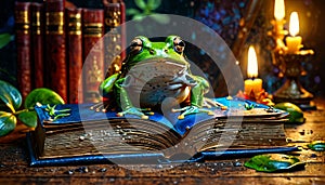 Frog's Candlelit Reading