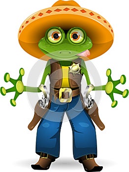 Frog sheriff