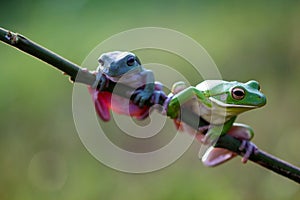 Frog, tree frog, dumpy frog, animal, nature,