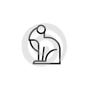 frog. Vector illustration decorative design