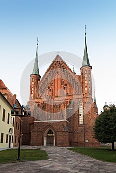 Frombork Cathedral, place where Nicolaus Copernicus was buried.