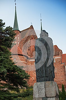 Frombork Cathedral, place where Nicolaus Copernicus was buried.