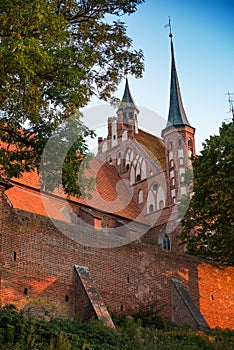 Frombork Cathedral, place where Nicolaus Copernicus was buried.