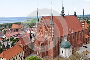 Frombork gotic cathedral.