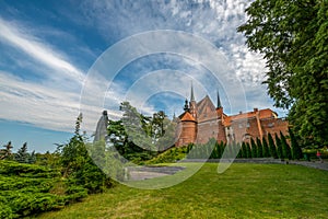 Frombork and the monument of Nicolaus Copernicus