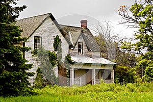Front of Abandonded Lock Master's House