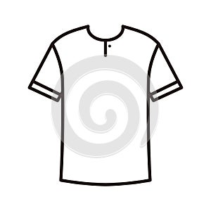 Front and back t-shirt icon