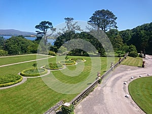 Front of the Bantry house and gardens, Bantry, West Cork Ireland