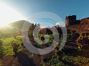 Front of Belgica Fort in Banda Naira