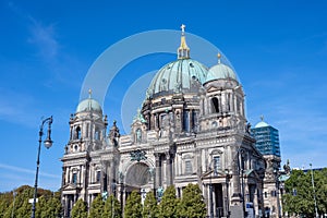 The front of the Berlin Cathedral