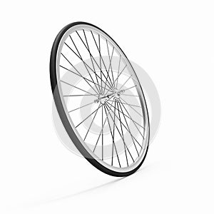 Front bicycle wheel