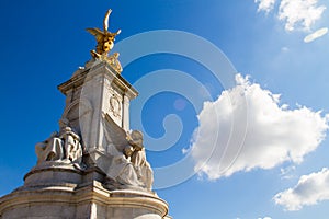 Front of Buckingham palace