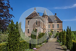 Front of the castle of Vorden in Gelderland