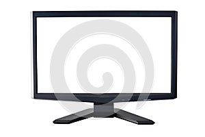 Front of computer screen