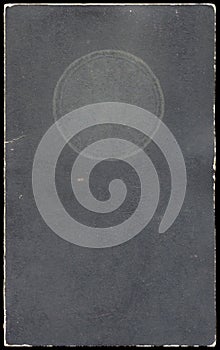 Front cover of an old booklet