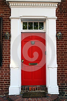 A front door