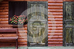 Front Door of a Beautiful Old House