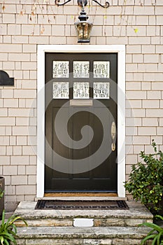 Front Door of a Home