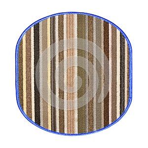 Front Door Mat Isolated on White Background