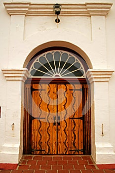 Front door of Mission San Luis Rey