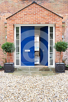 Front Door Of Modern House