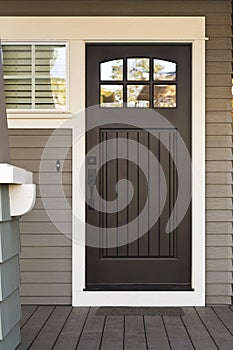 Front Door of an Upscale Home