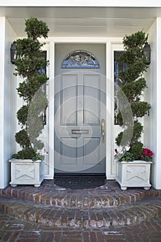 Front Door of an upscale home