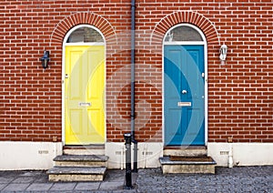 Front Doors of Attractive London Houses