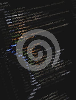 front-end coding poster