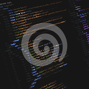 Front-end coding background