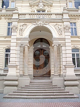 Front entrance