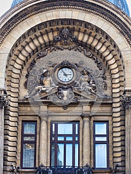 Front Entrance, Grand Bucharest Commercial Building, Romania