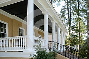 Front entrance porch