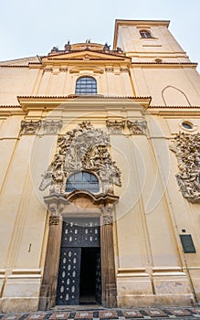 Prague, Czech Republic. Tthe Basilica of St James photo